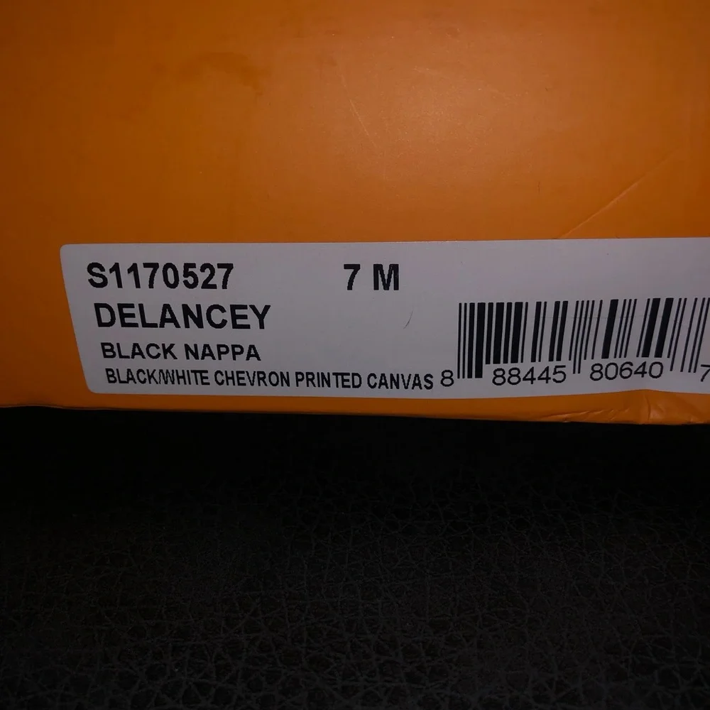 BNWT Kate Spade Delancey Black Wedge Sandals - Picture 9 of 9